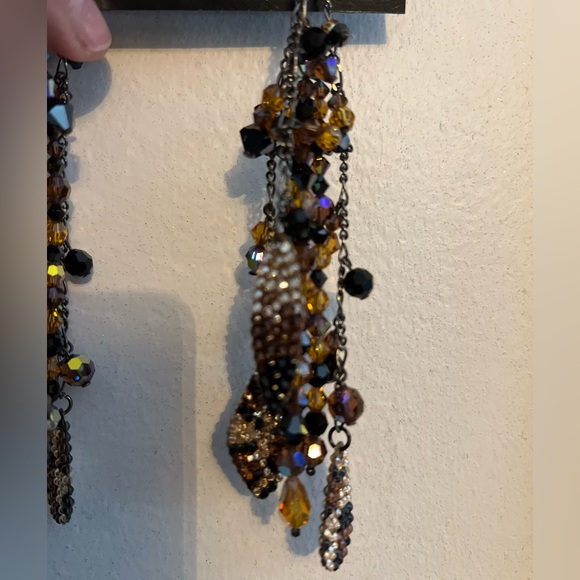 Custom Chandelier Rhinestone Earrings - 
Stefanie Somers Collection - Picture 5 of 6